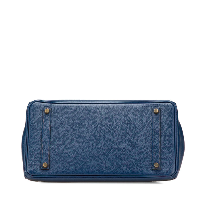 Togo Birkin Retourne 35 Blue - Gaby Paris
