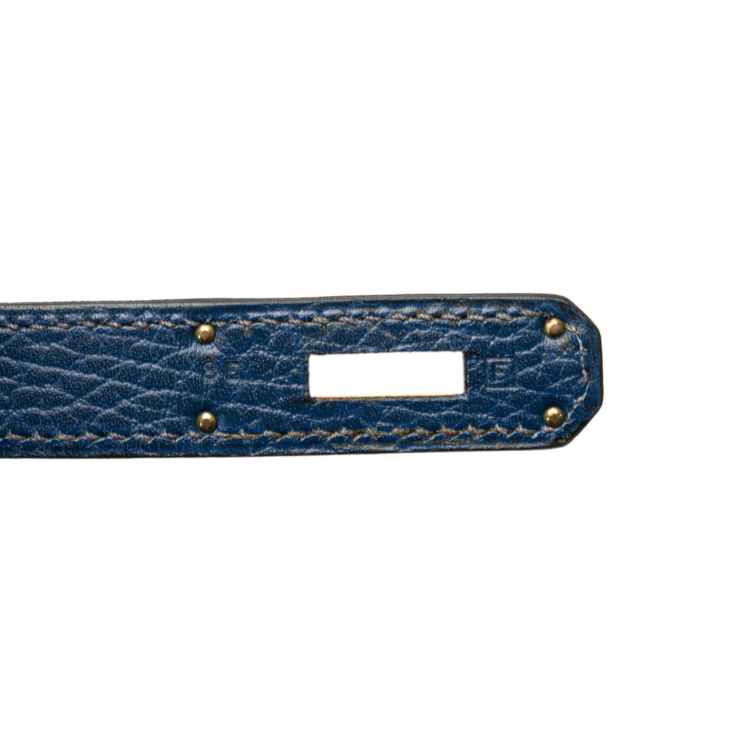 Togo Birkin Retourne 35 Blue - Gaby Paris