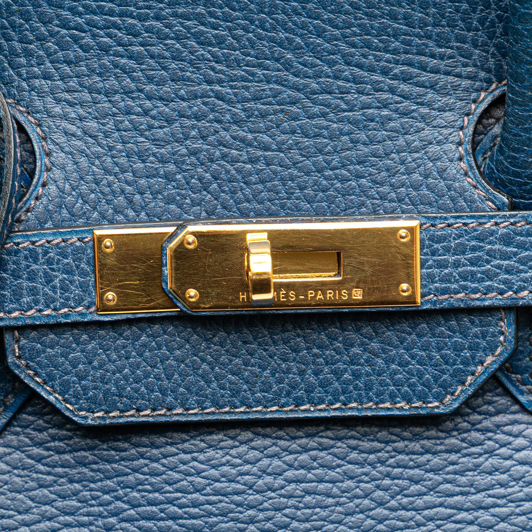 Togo Birkin Retourne 35 Blue - Gaby Paris