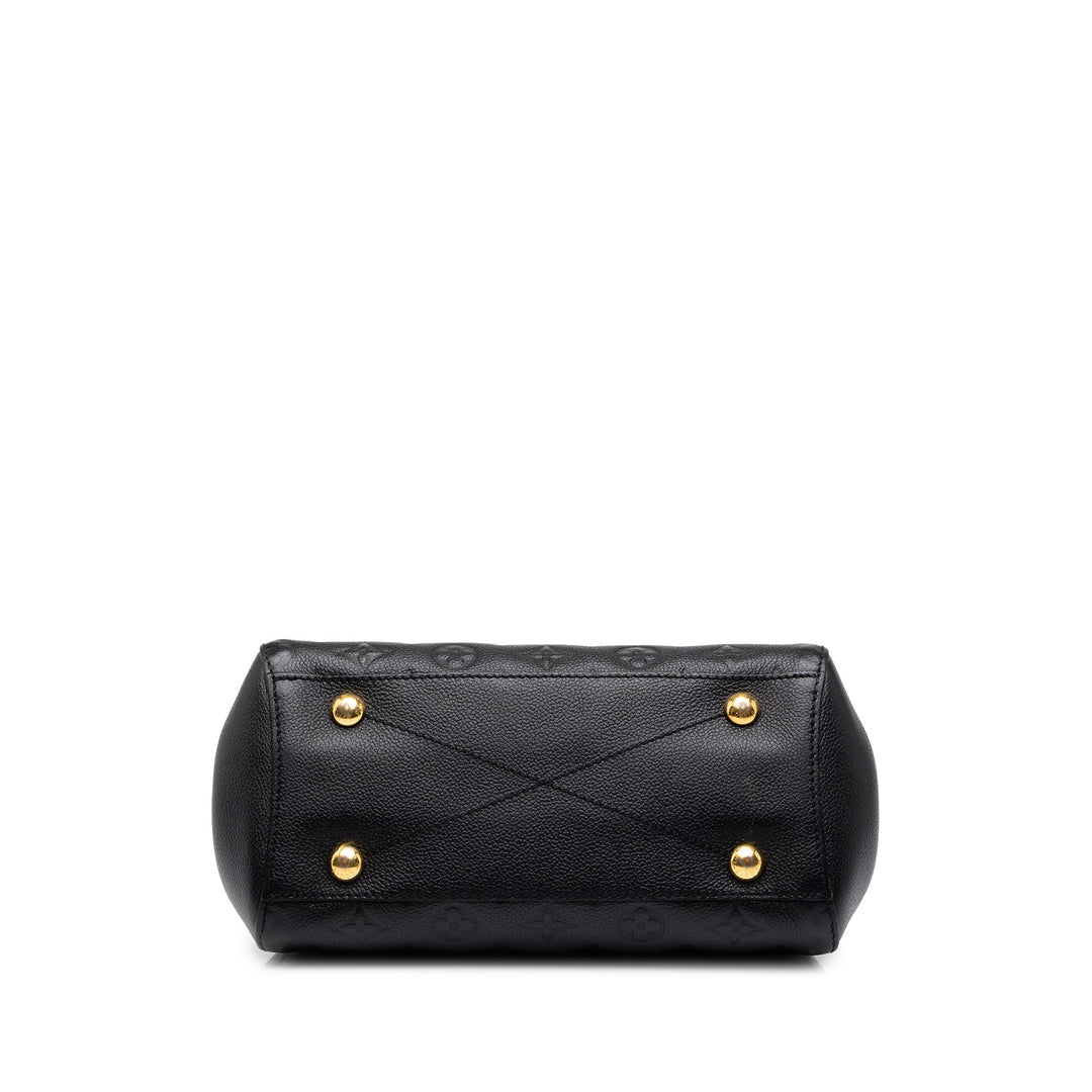 Louis Vuitton Montaigne BB Monogram Empreinte Noir – vue 3 – GABY PARIS
