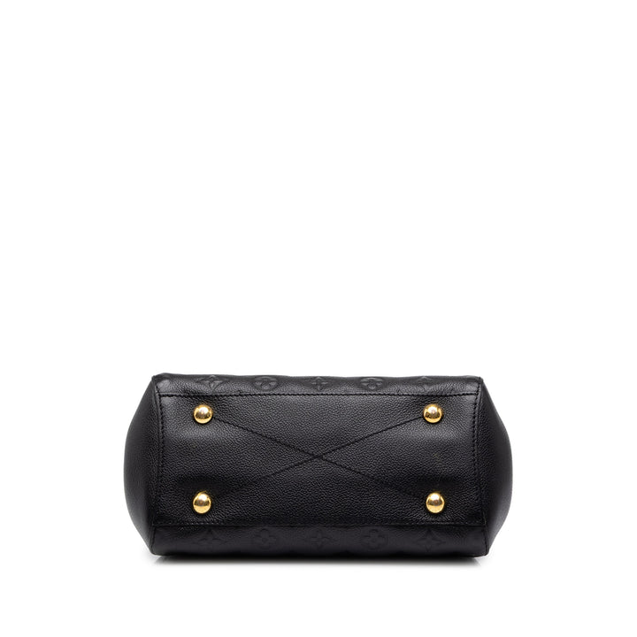 Louis Vuitton Montaigne BB Monogram Empreinte Noir – vue 3 – GABY PARIS