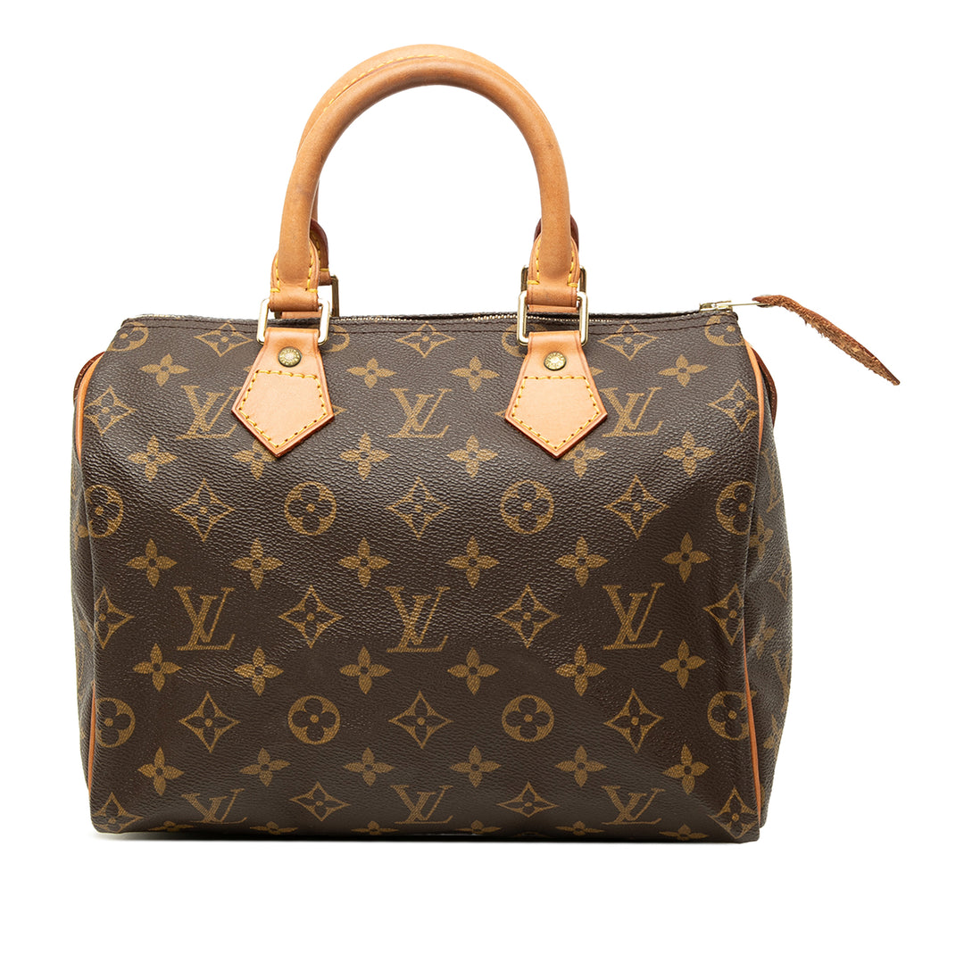 Louis Vuitton Sac à main Speedy 25 Monogram Marron – vue principale – GABY PARIS