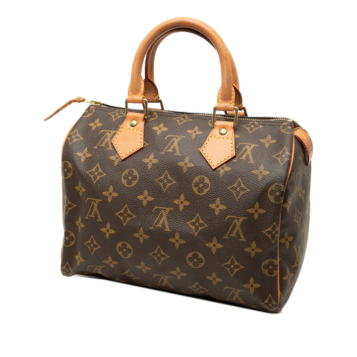 Louis Vuitton Sac à main Speedy 25 Monogram Marron – vue 2 – GABY PARIS