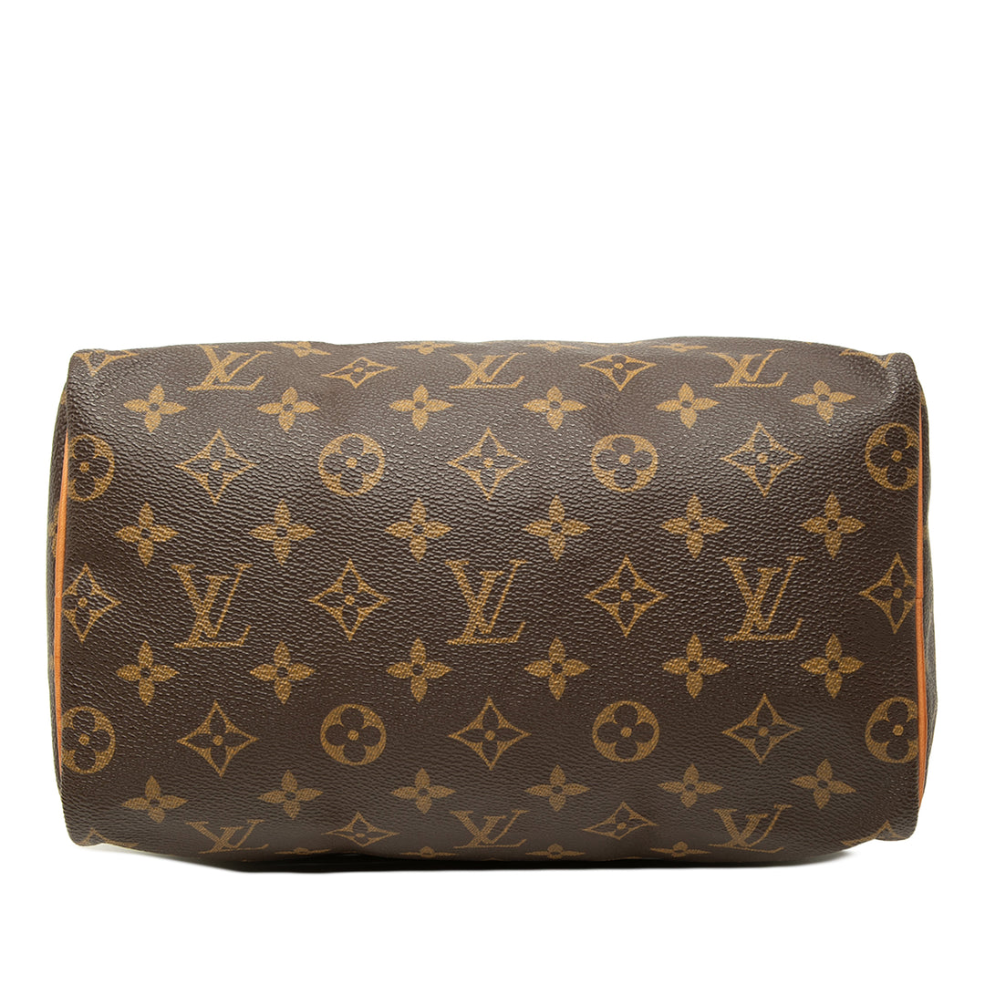 Louis Vuitton Sac à main Speedy 25 Monogram Marron – vue 3 – GABY PARIS