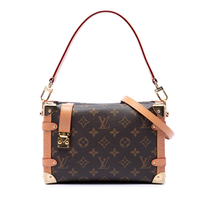Louis Vuitton Side Trunk MM Monogram Marron – vue principale – GABY PARIS