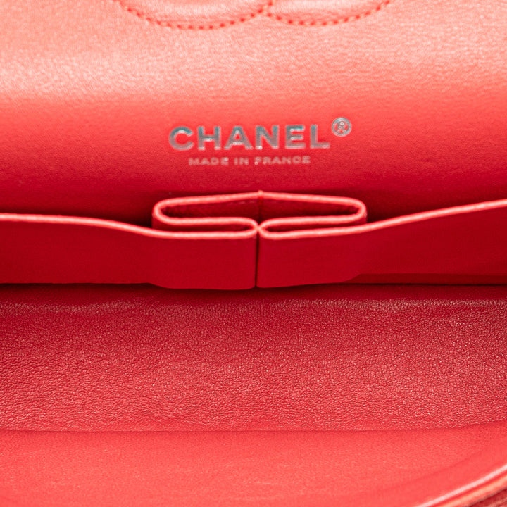Medium Classic Caviar Double Flap Pink - Gaby Paris