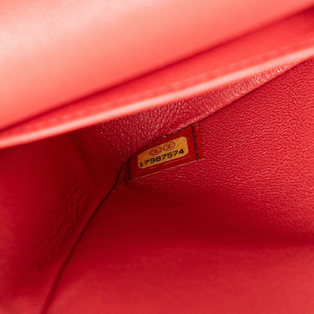 Medium Classic Caviar Double Flap Pink - Gaby Paris