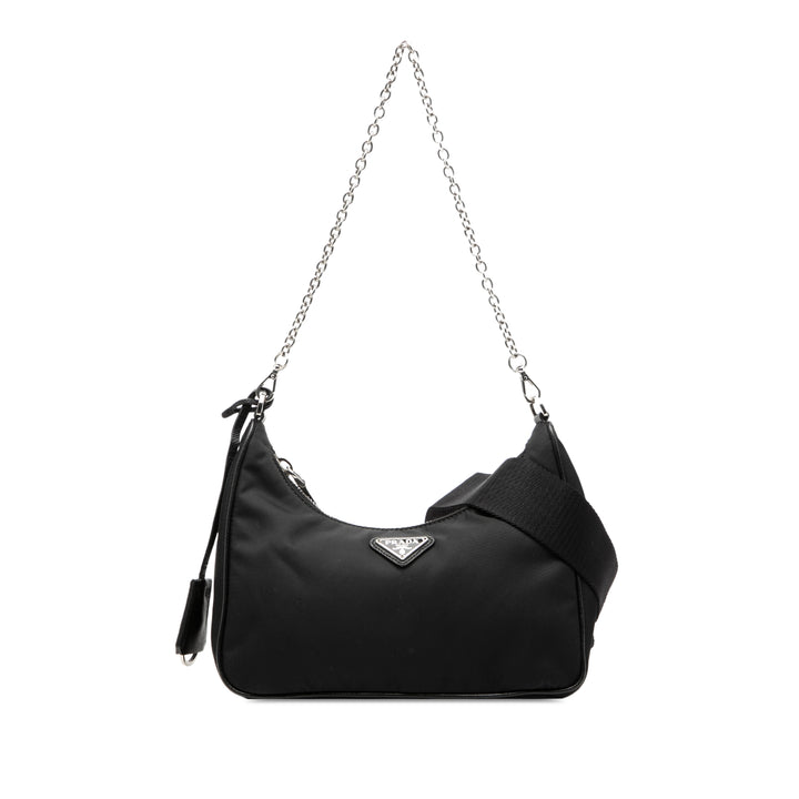Prada Saffiano à finitions Re Nylon Re Edition 2005 Sac