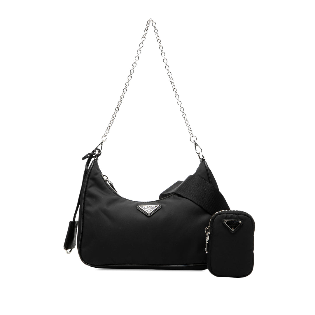 Prada Saffiano à finitions Re Nylon Re Edition 2005 Sac