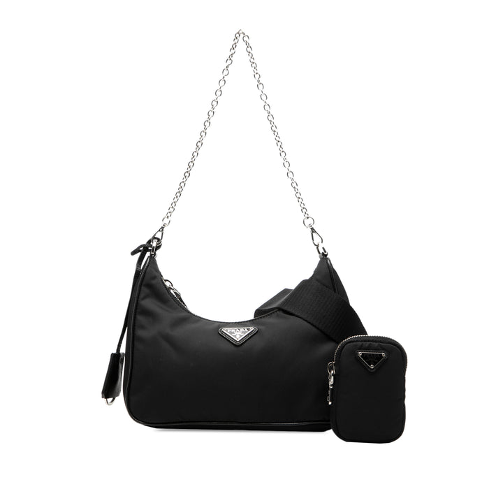 Prada Saffiano à finitions Re Nylon Re Edition 2005 Sac