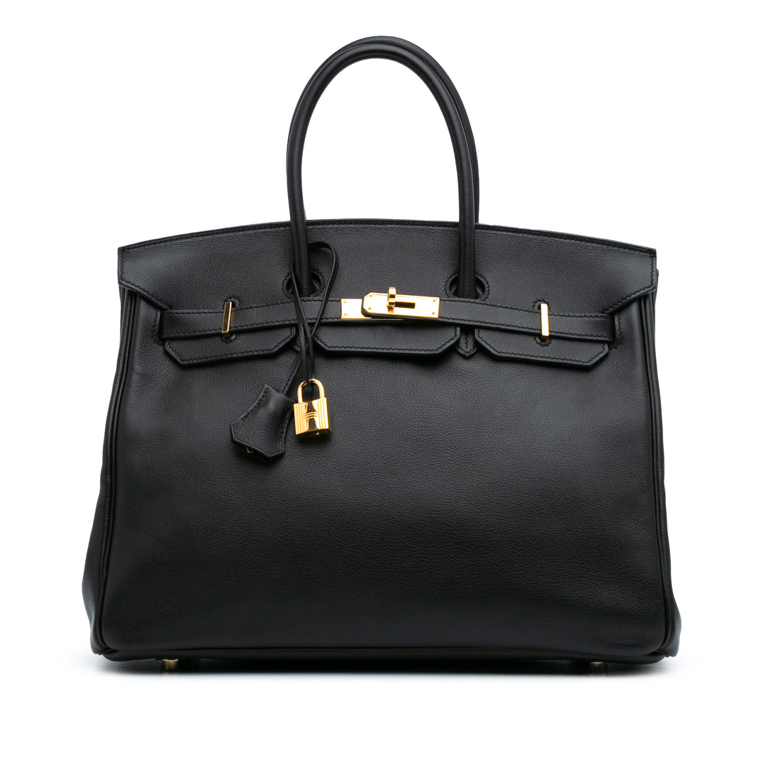 Swift Birkin Retourne 35 Black - Gaby Paris