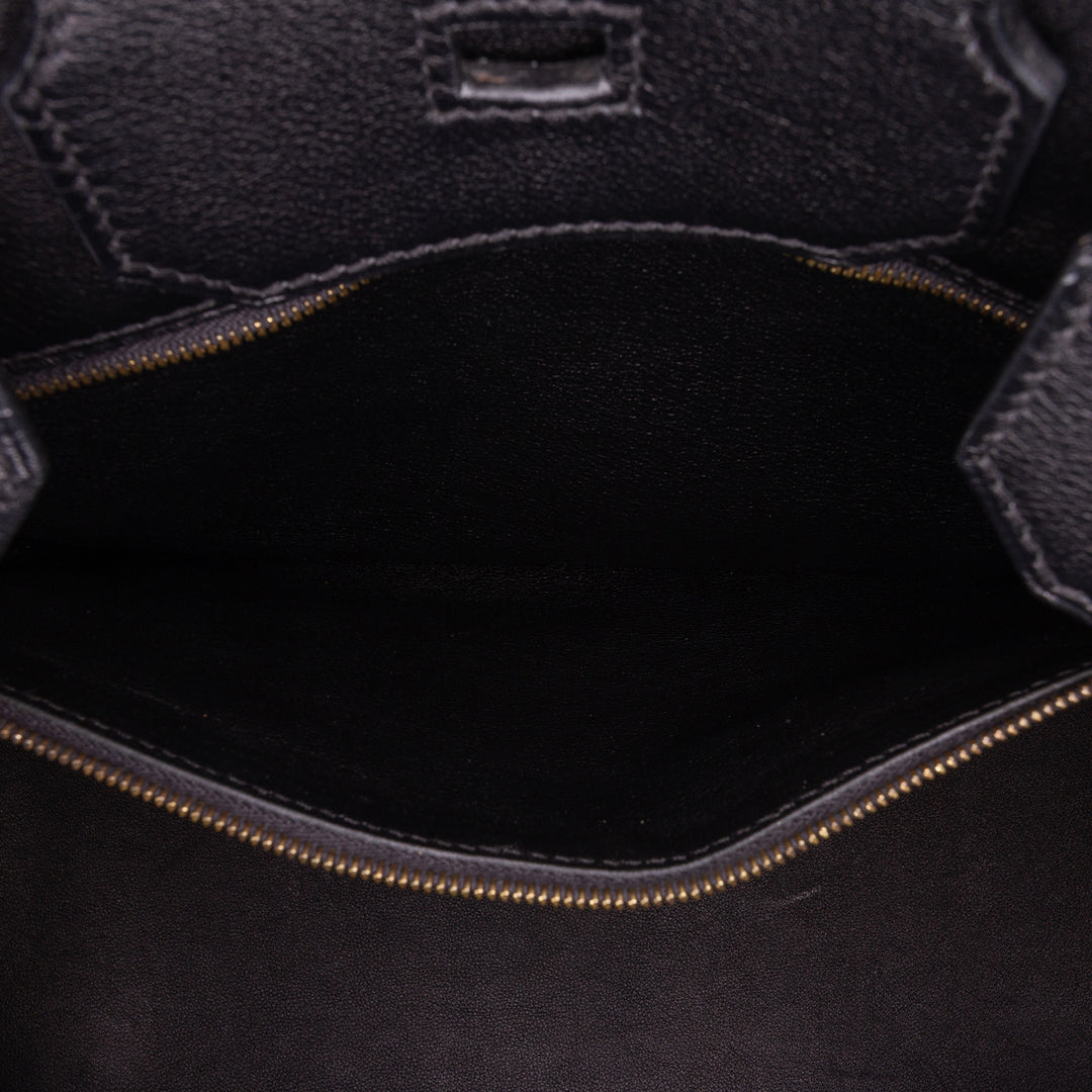 Swift Birkin Retourne 35 Black - Gaby Paris