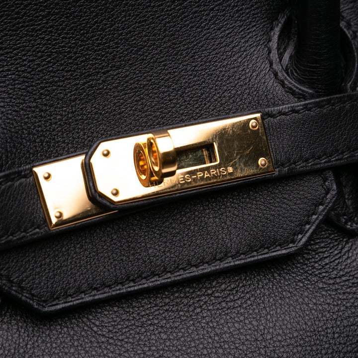 Swift Birkin Retourne 35 Black - Gaby Paris