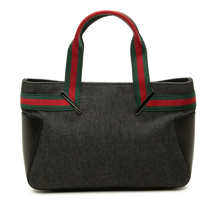 Gucci Web Sac Jean Noir – vue principale – GABY PARIS