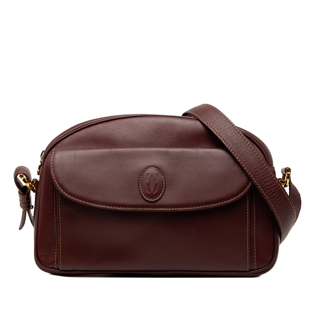 Cartier Cuir Must De Cartier Sac porté croisé
