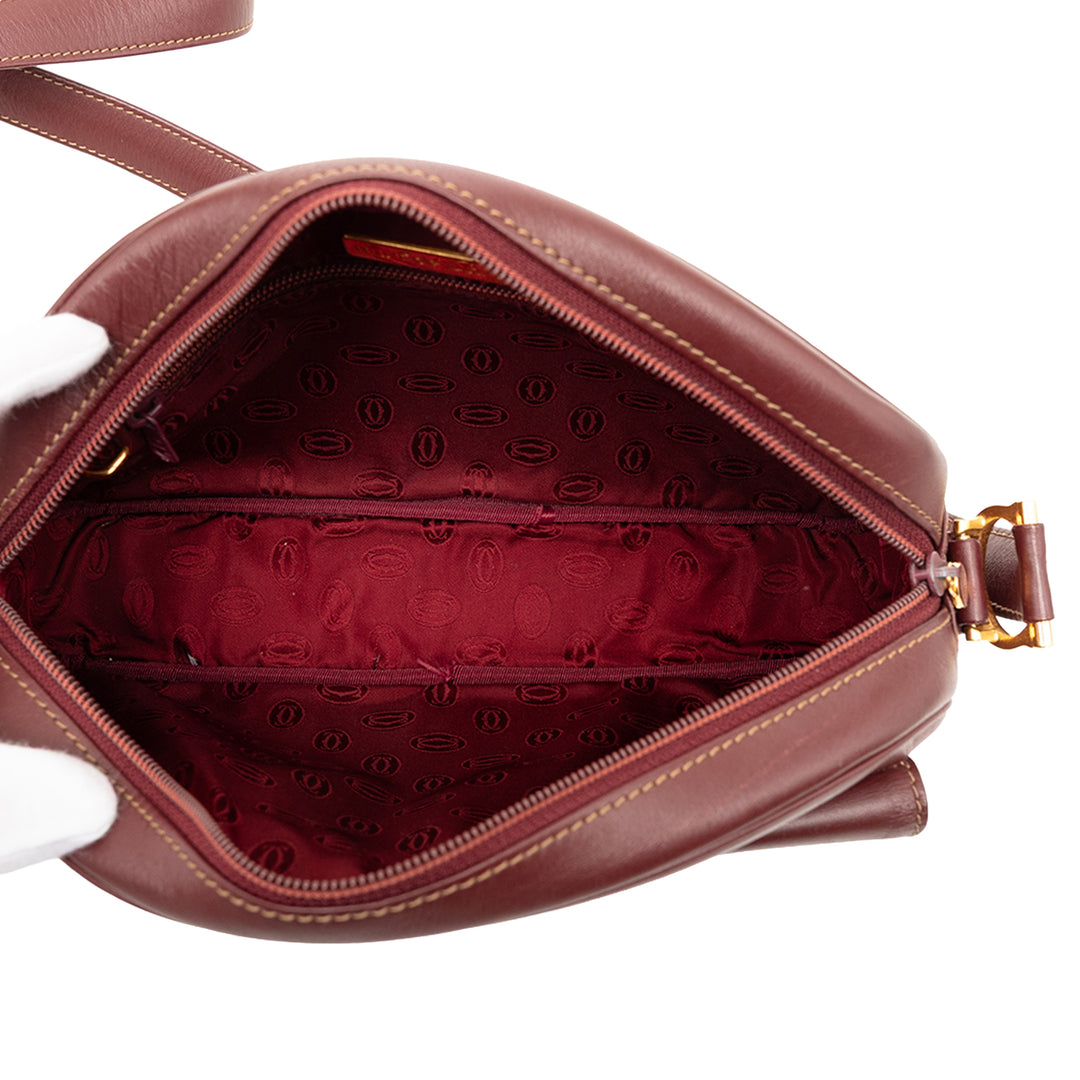 Cartier Cuir Must De Cartier Sac porté croisé