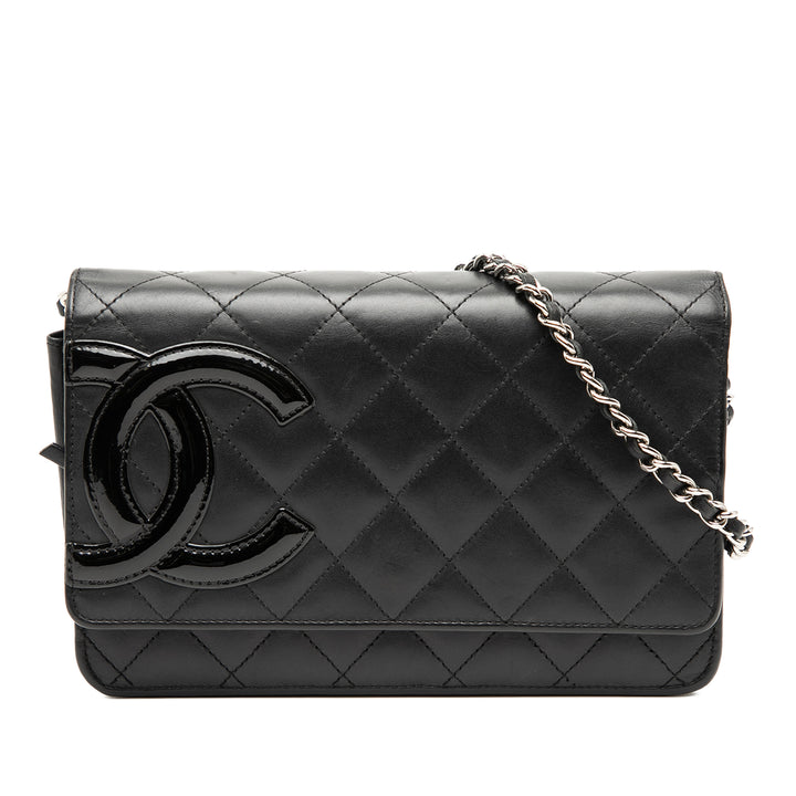 Chanel Cuir d’agneau Cambon Ligne Wallet on Chain