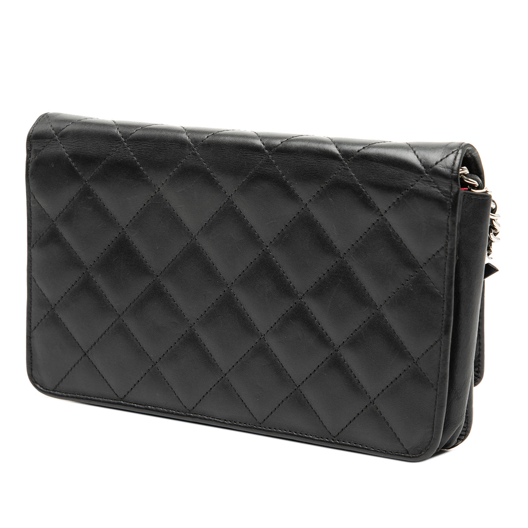 Chanel Cuir d’agneau Cambon Ligne Wallet on Chain