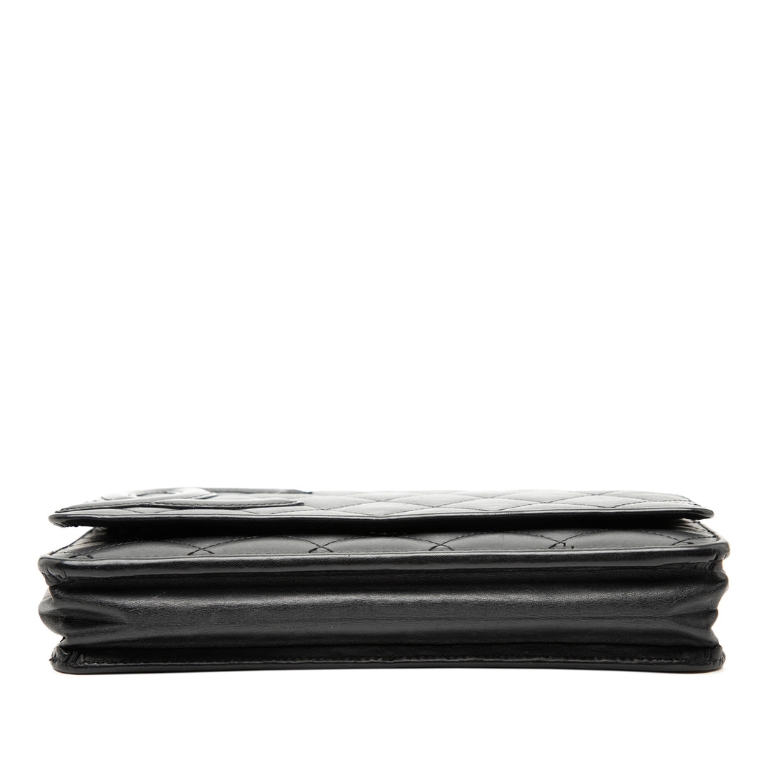 Chanel Cuir d’agneau Cambon Ligne Wallet on Chain