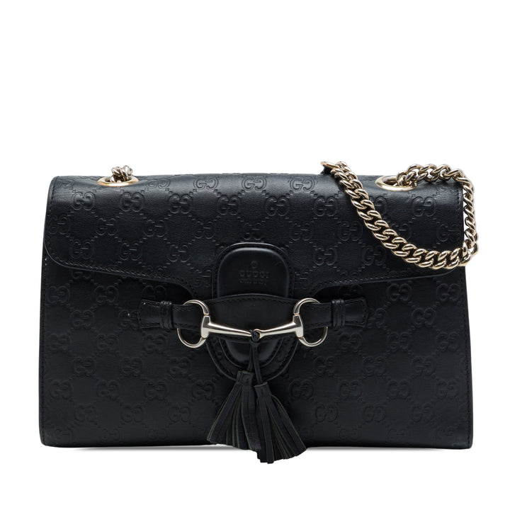 Guccissima Emily Sac Moyen Noir