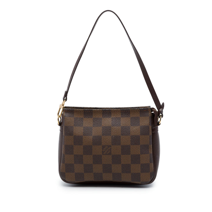 Louis Vuitton Trousse Pochette Damier Ébène Marron