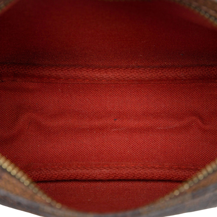 Louis Vuitton Trousse Pochette Damier Ébène Marron
