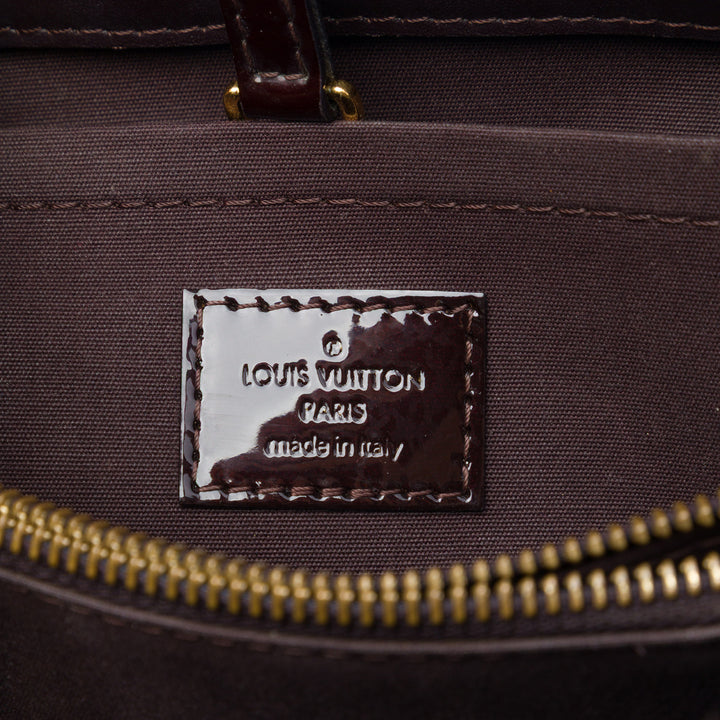 Louis Vuitton Montaigne BB Cuir verni Monogram Violet – vue 5 – GABY PARIS