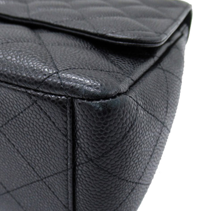Chanel Maxi Classic Caviar Double rabat Noir – GABY PARIS Authentique