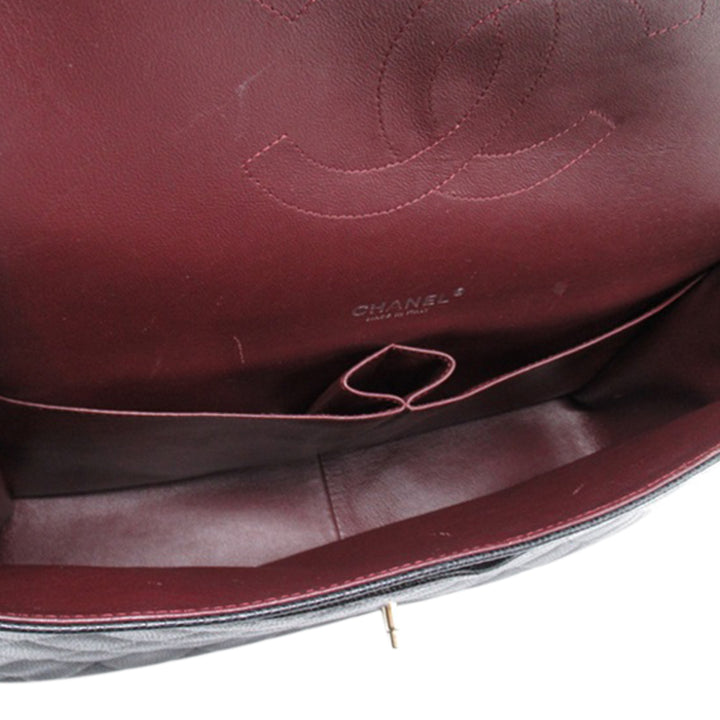 Chanel Maxi Classic Caviar Double rabat Noir – GABY PARIS Authentique