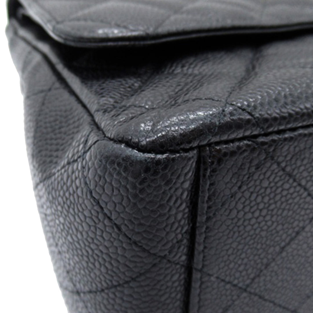 Chanel Maxi Classic Caviar Double rabat Noir – GABY PARIS Authentique