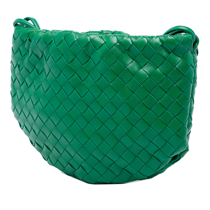 Bottega Veneta Sac bandoulière Intrecciato Bulb nappa Mini Vert – vue 2 – GABY PARIS