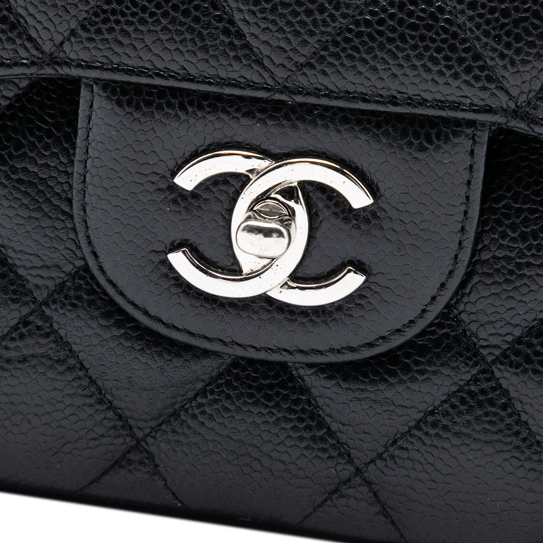 Chanel Jumbo Classic Caviar Double rabat