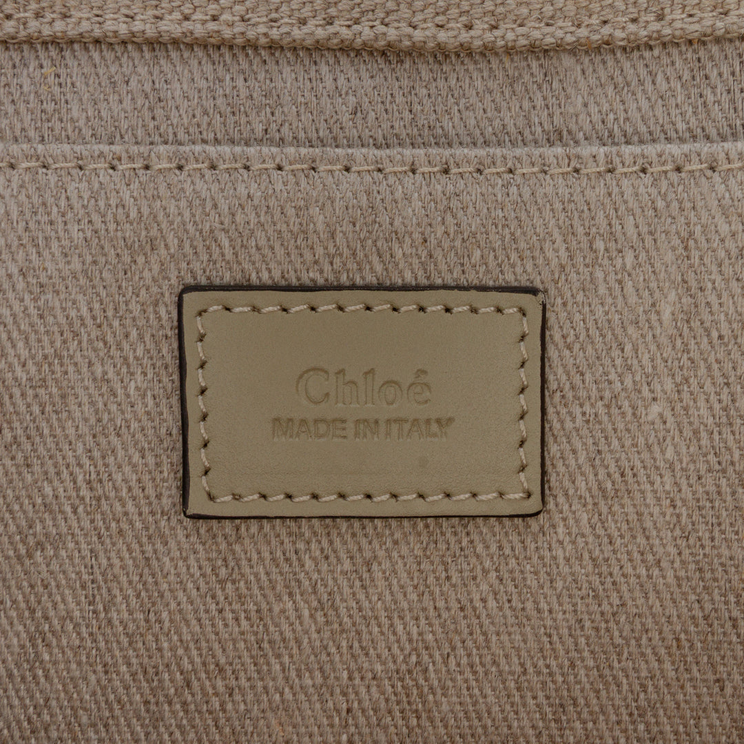 Chloé Medium Toile Woody Cabas