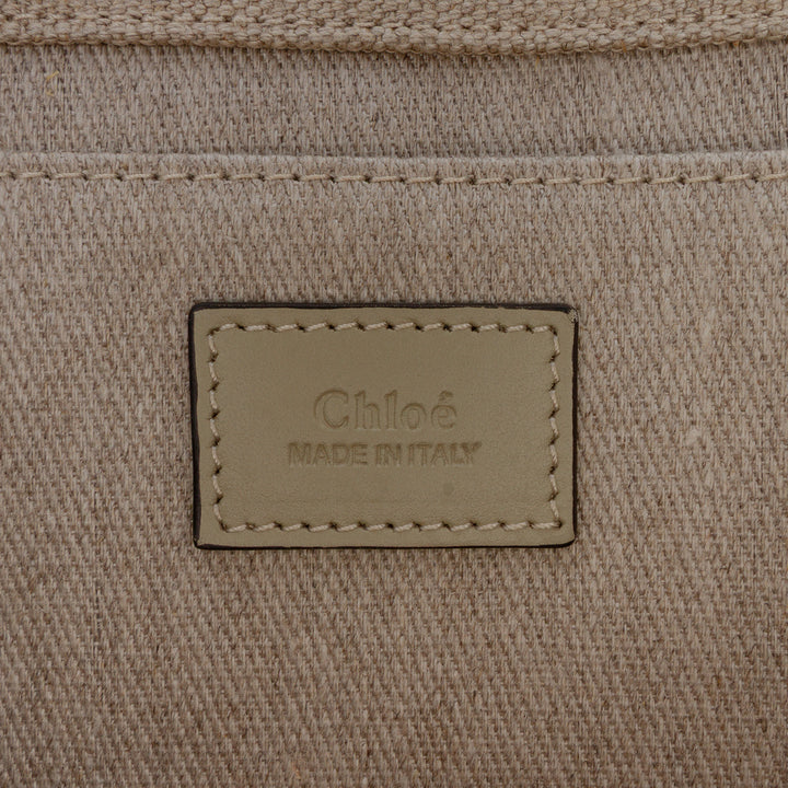 Chloé Medium Toile Woody Cabas
