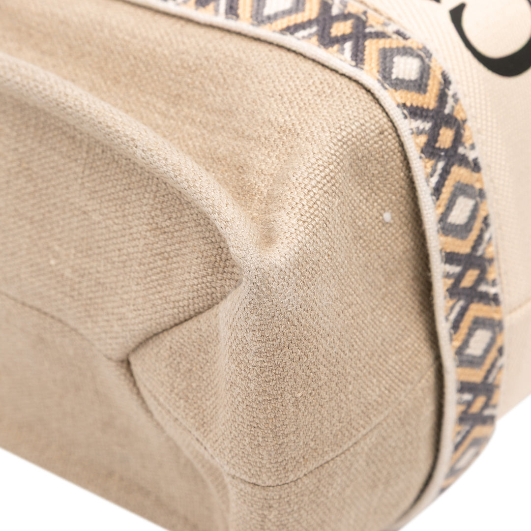 Chloé Medium Toile Woody Cabas