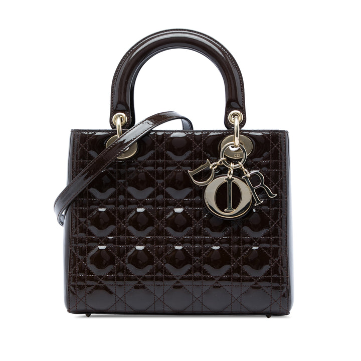 Dior Lady Dior Cannage Moyen Cuir