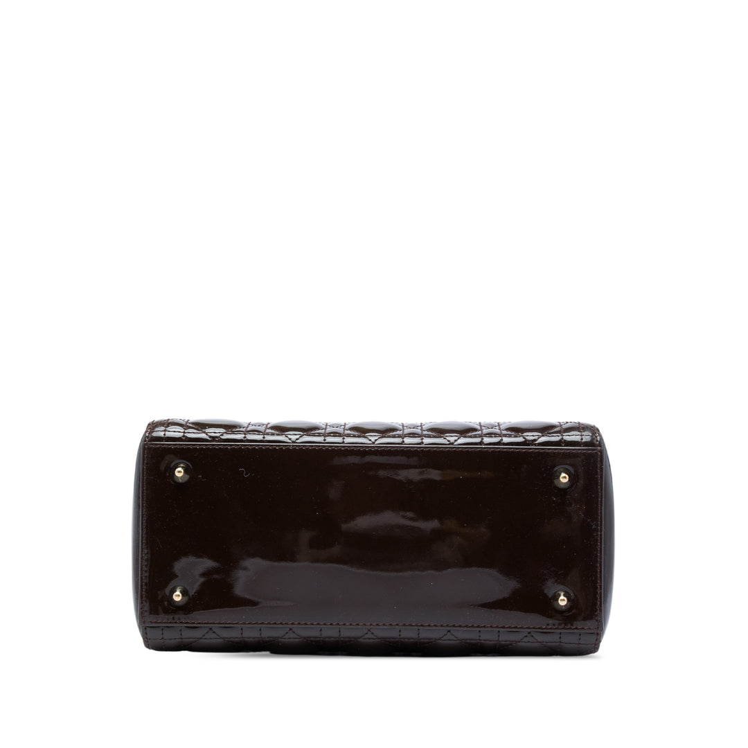 Dior Lady Dior Cannage Moyen Cuir