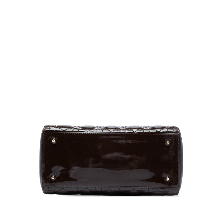 Dior Lady Dior Cannage Moyen Cuir