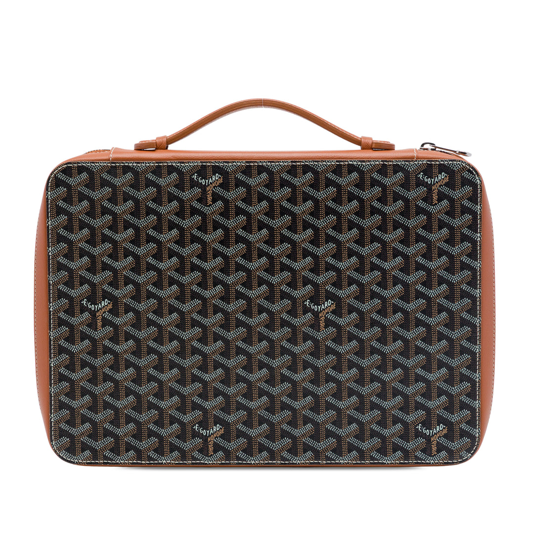 Universal Companion Portfolio Goyardine Noir