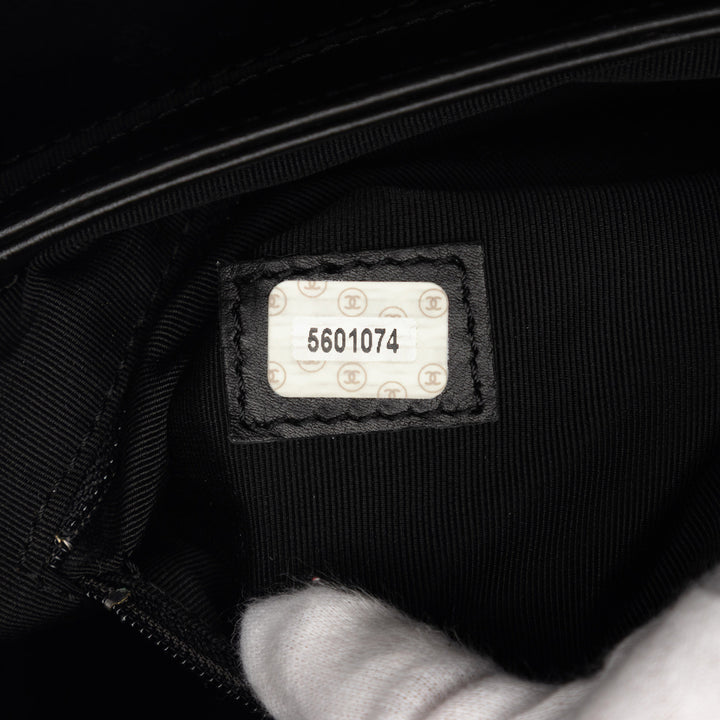 Chanel CC Cuir d’agneau Tortoise Shell anse supérieure Cabas