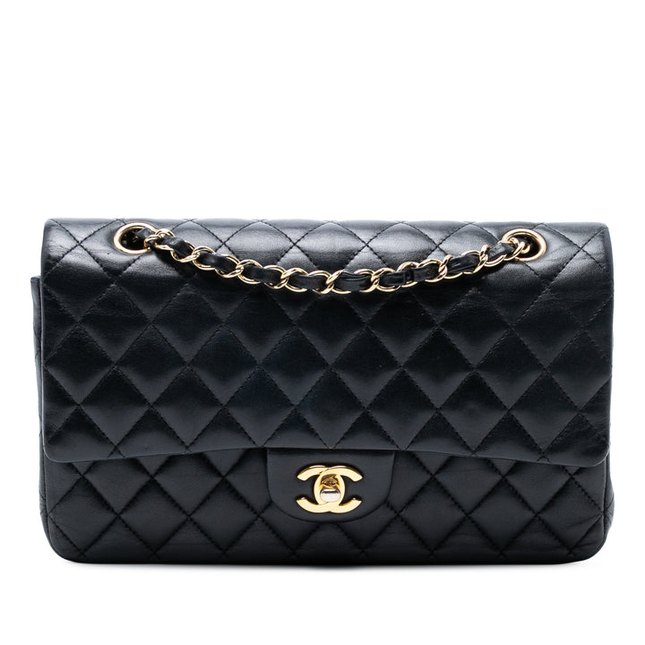 Chanel Medium Classic Cuir d’agneau Double rabat