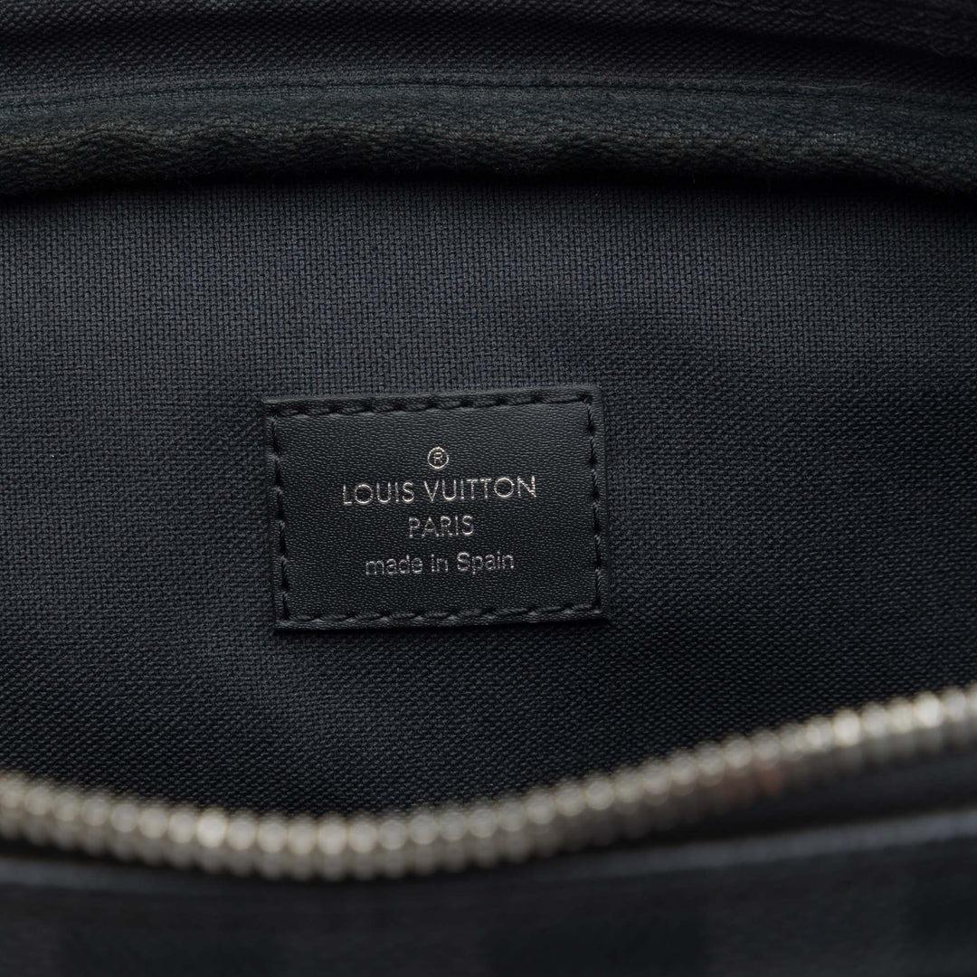 Porte Documents Voyage PM Damier Graphite Noir