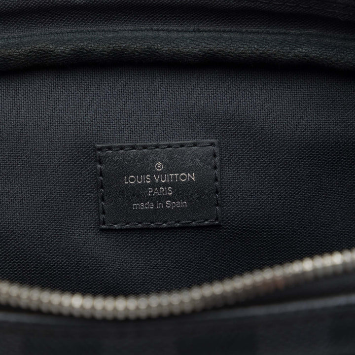 Porte Documents Voyage PM Damier Graphite Noir