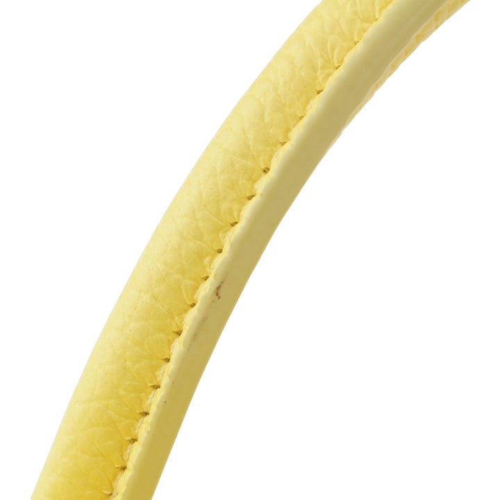 grainé Luggage Cabas Nano Cuir de veau grainé Jaune