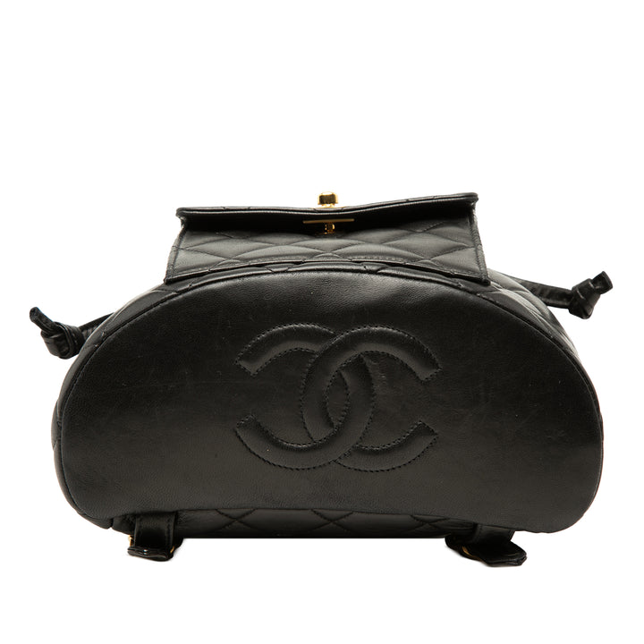 Chanel Medium Matelassé Cuir d’agneau Duma Sac à dos