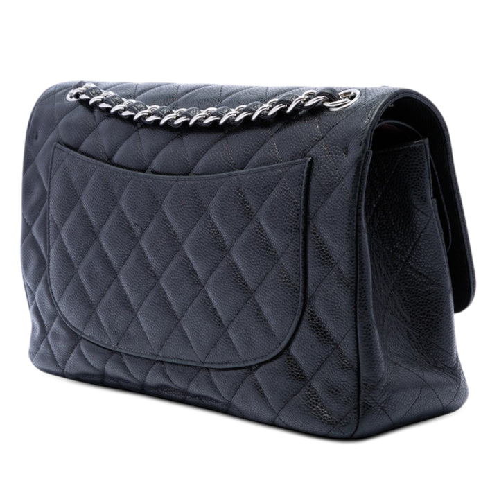 Chanel Jumbo Classic Caviar Double rabat