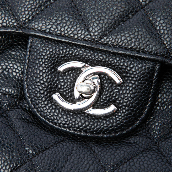 Chanel Jumbo Classic Caviar Double rabat