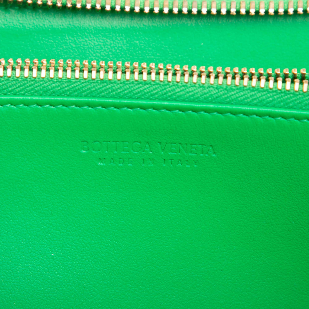 Bottega Veneta Nappa Intrecciato Zip Around Portefeuille