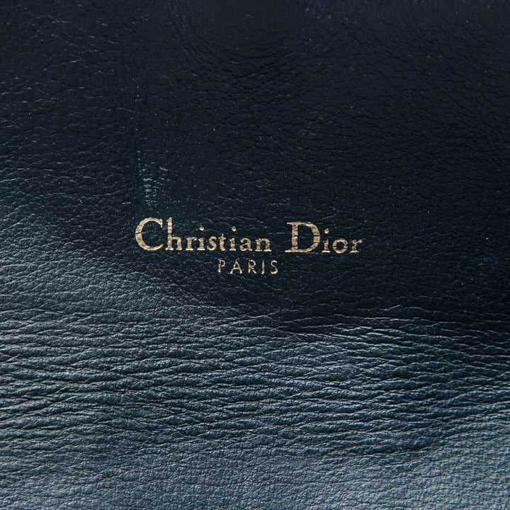 Saddle Wallet on Chain Oblique Bleu
