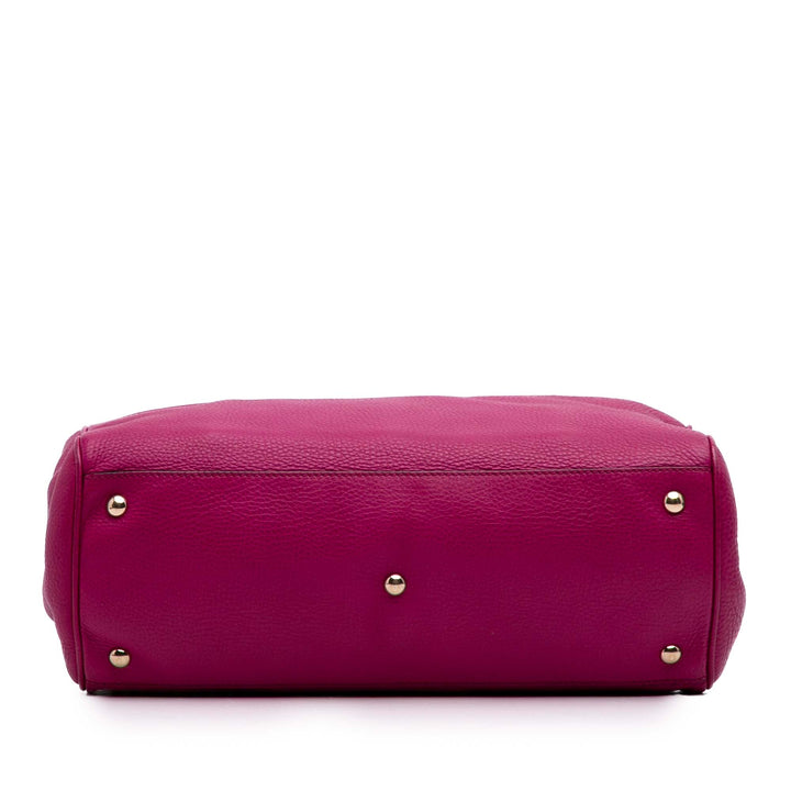 Gucci Medium Cuir de veau Bamboo Shopper Sac